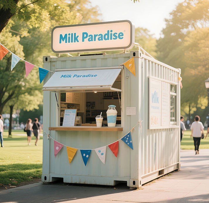 Prefab Container Coffee Shop M - огляд і ціна Food Storage Containers