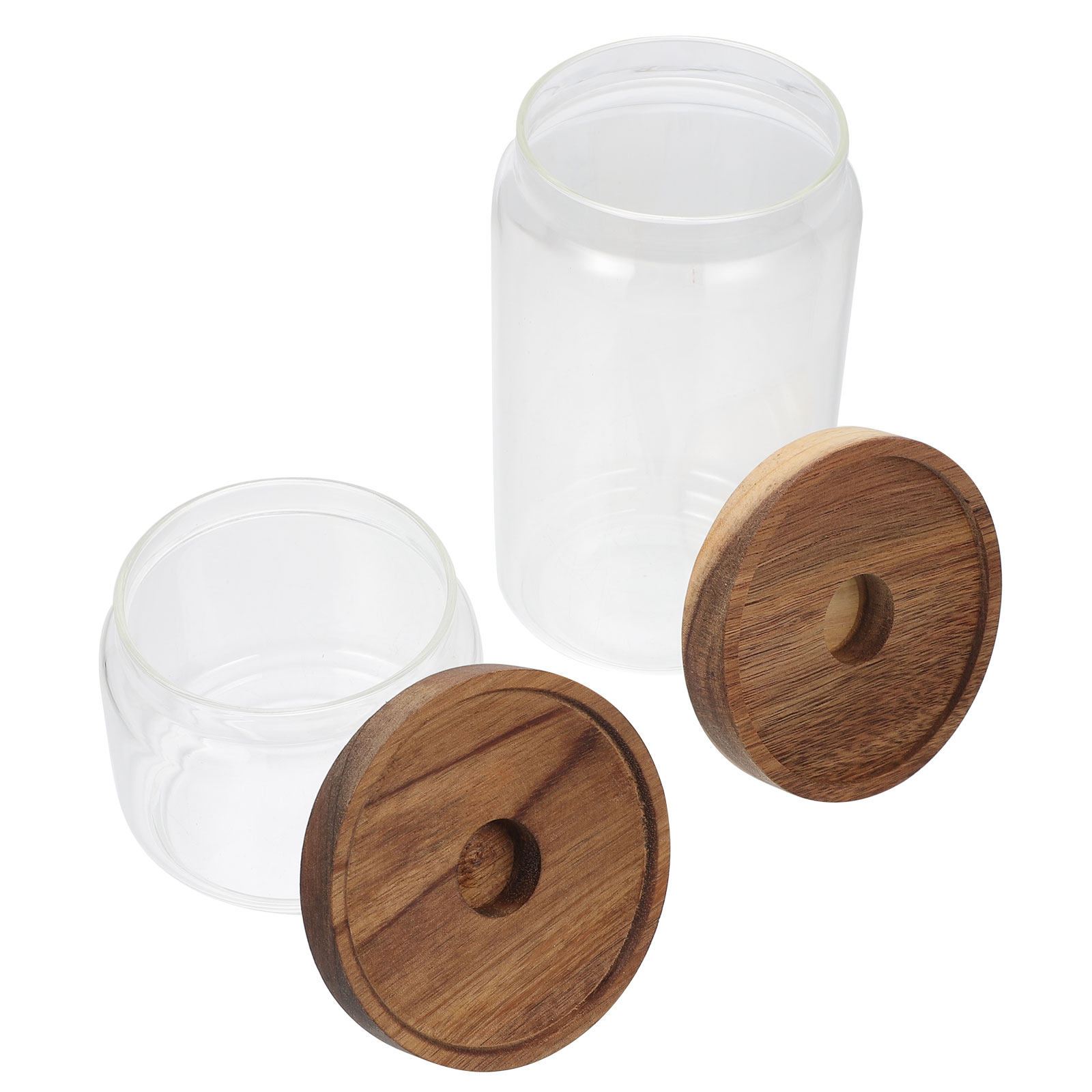 2Pcs Glass Storage Jar Sealed  - огляд і ціна Food Storage Containers
