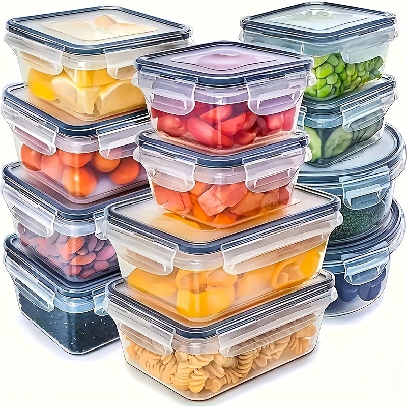 8Pcs Set Includes 4 Containers - огляд і ціна Food Storage With Dividers