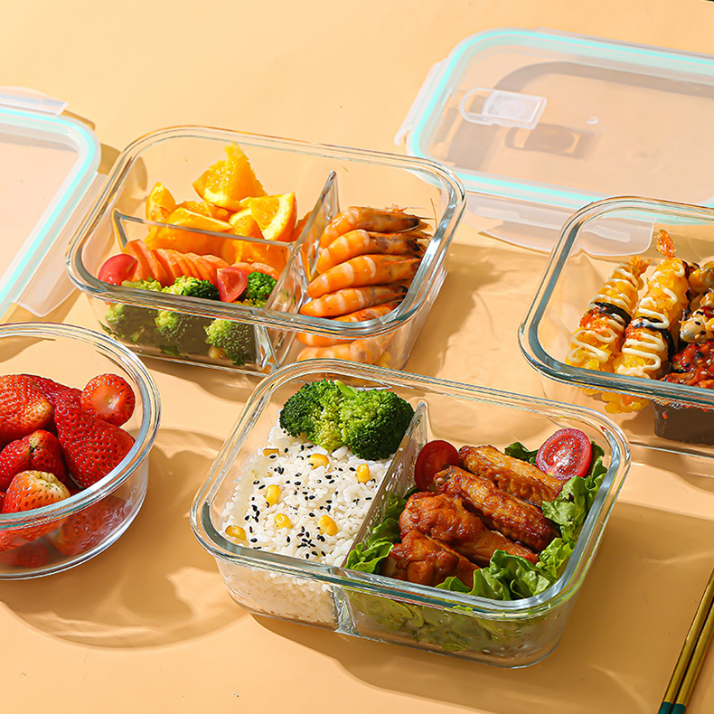 Glass Fresh-Keeping Box high B - огляд і ціна Food Storage Oven Safe