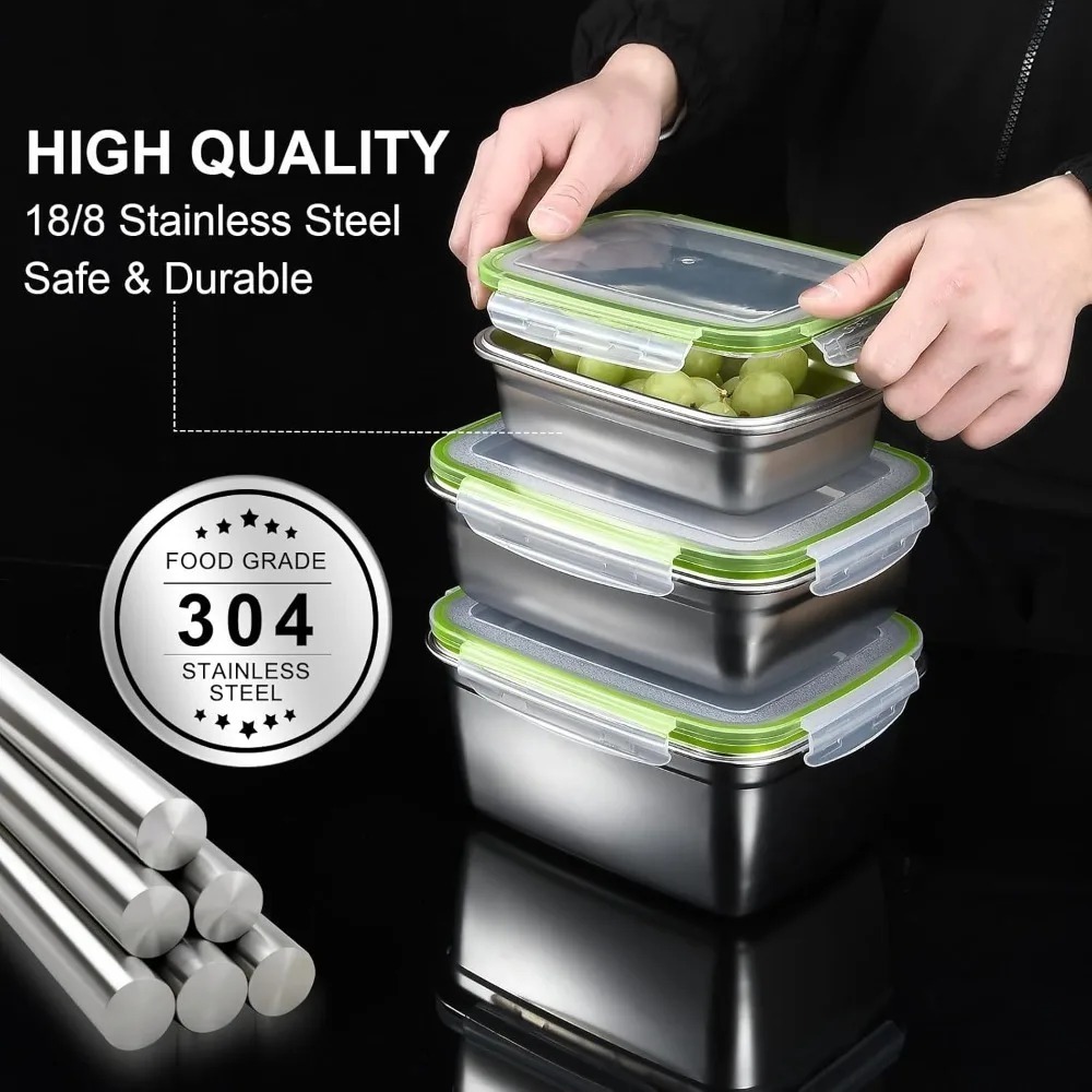 1/3 Piece Food Storage Contain - огляд і ціна Food Storage Oven Safe
